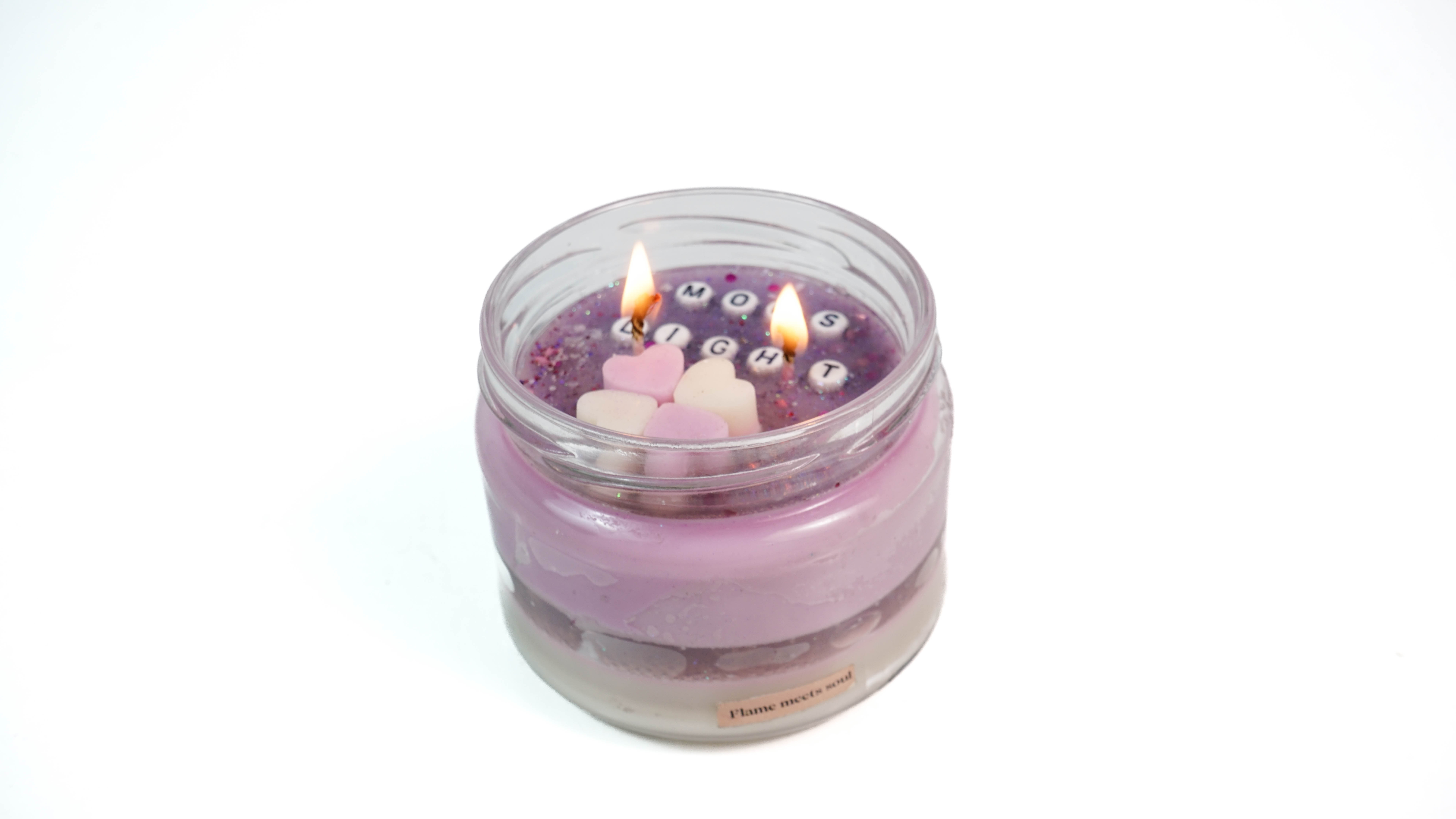 Mom's Light Candle Jar | Handcrafted Decorative Candle & Heartfelt Gift for Mom