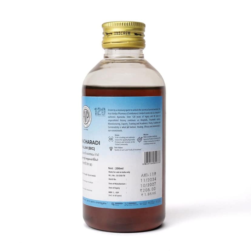 Sahacharadi Thailam (Big) 200ml view 2