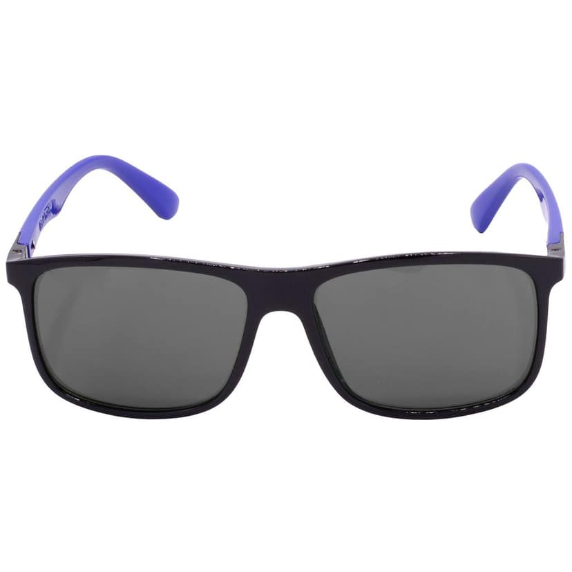 Hrinkar Grey Rectangular Sunglasses Styles Black, Blue Frame Glasses for Men & Women - HRS-BT-02-BK-BU-BK view 2