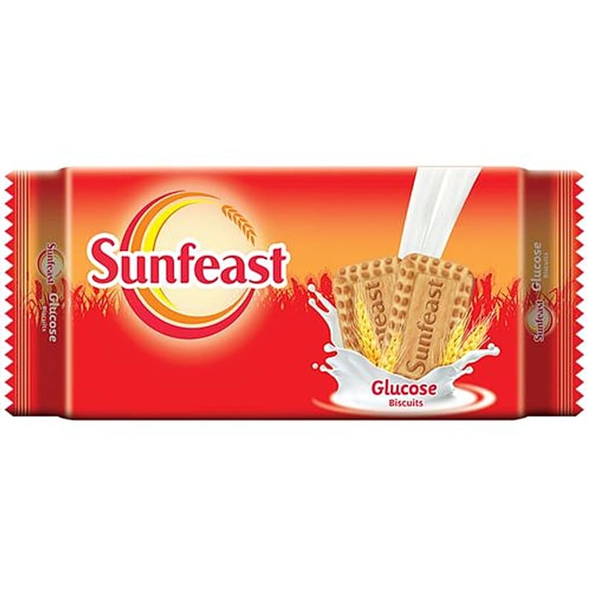 Sunfeast Glucose Biscuits, 250 g Pouch