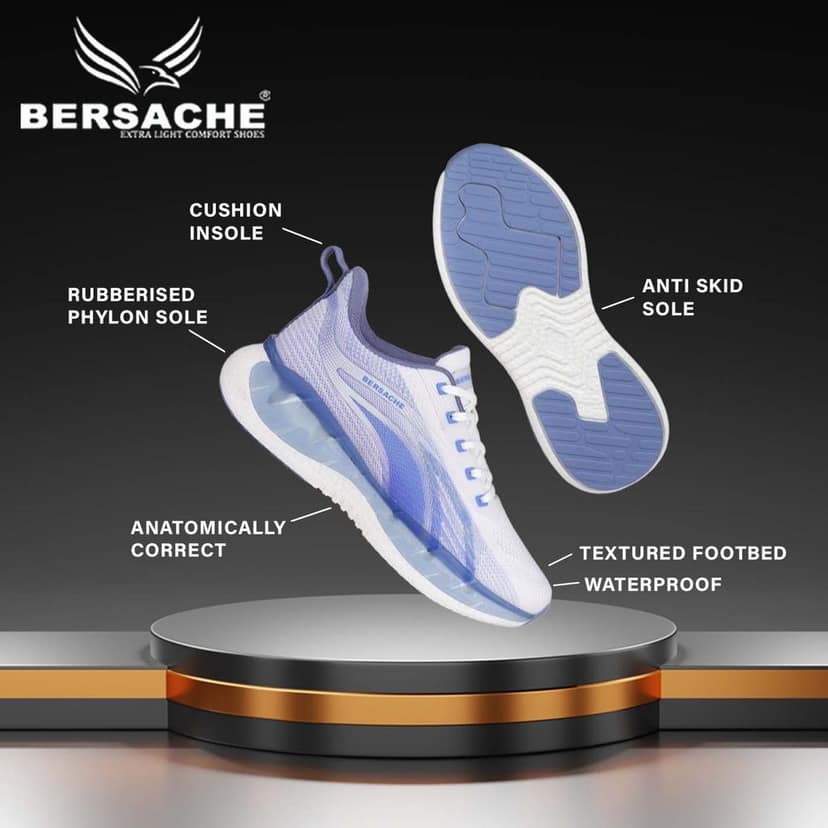 Bersache Premium Sports ,walking,Gym,cricket, Trending Running Shoes For Men's view 5