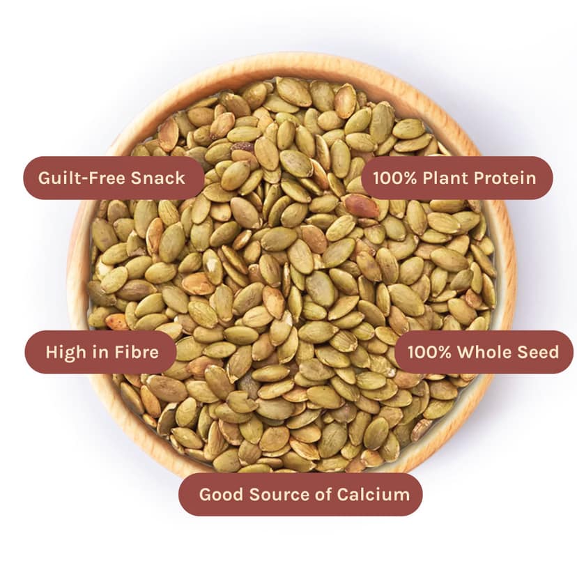nourish you Organic Roasted Pumpkin Seeds view 2