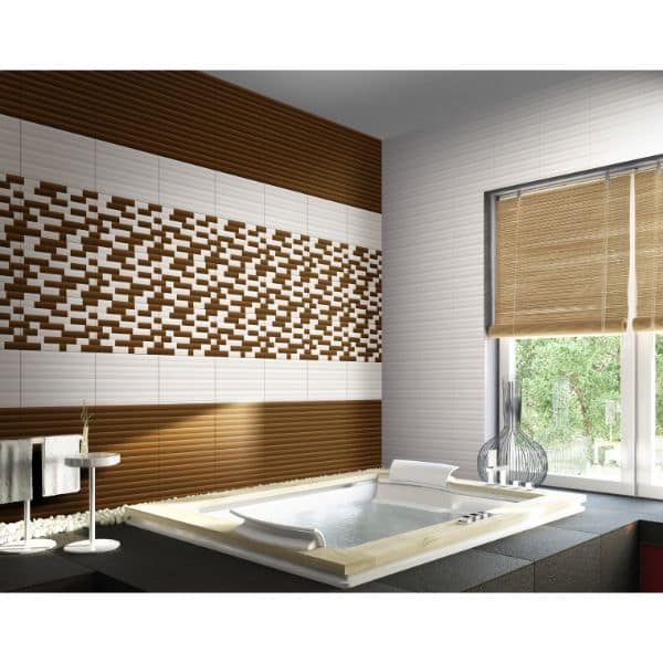 Orientbell Wall Tiles ODG Lewis Brown DK 8 Pcs