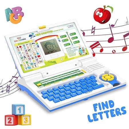 Wembley Educational Kids Laptop Learning Toy for 2-5 Years Boys & Girls