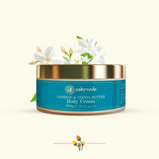 ashpveda Jasmine & Cocoa Butter-Body Cream