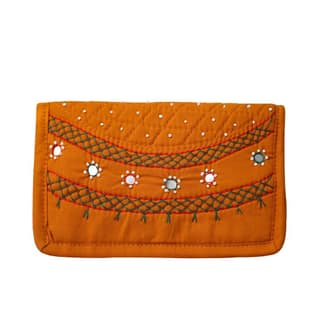 Women�s Handbag Banjara Traditional Side Bag Purse Cotton Handmade Light Brown