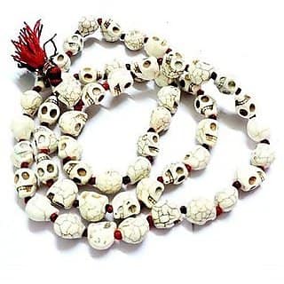 Mund Mala Goddess Kali/ Lord Shiva Mala, For Japa or wear Purpose , Many suggest it for Rahu and Ketu, 54+1 Manke.