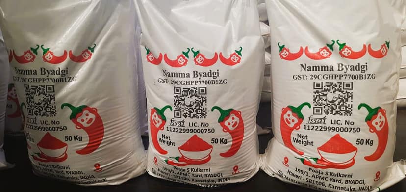 Namma Byadgi's Super Deluxe Red Chilli Powder - 1 KG | Blend of Kashmri and Byadgi Red Chilli | Stemless Red Chilli Powder view 9