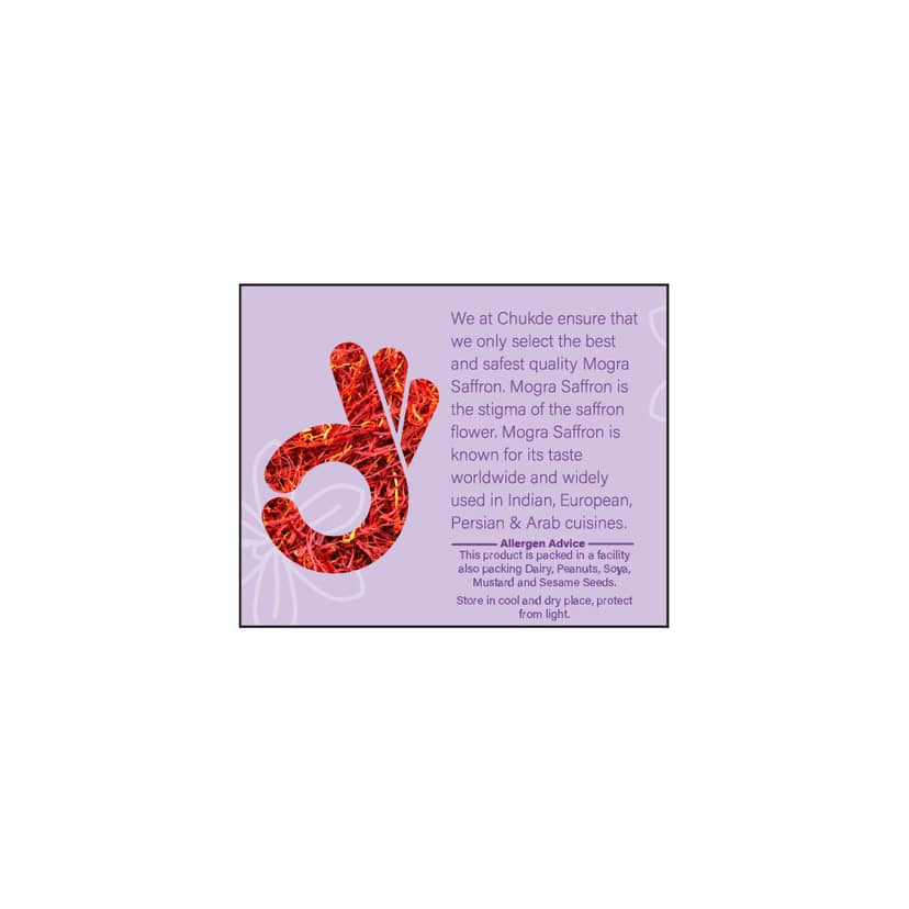 Chukde Spices Kesar/ Saffron, 1 gm view 2