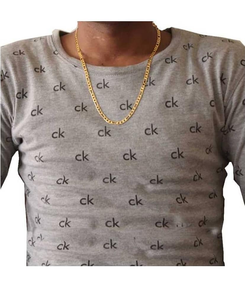 H M PRODUCT Gold Plated Chain ( Set of 1 ) view 2