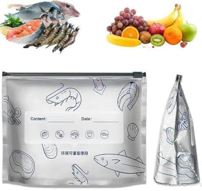 Wholesale Item - REUSABLE ALUMINUM FOIL BAG (PACK OF 10) - MOQ 46 Pieces view 2