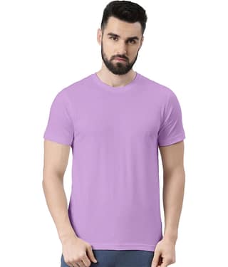 Veirdo Pack of 1 100% Cotton Regular Fit Men's T-Shirt ( Brown )