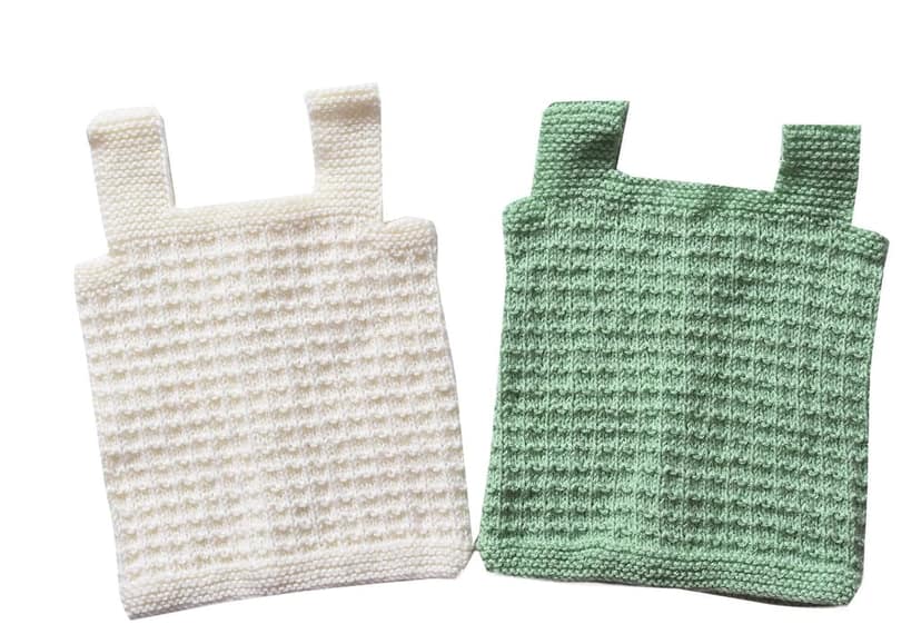 The Baby First Box Handmade Unisex Baby Wool Sweater for New Born Baby| Sweater for New Born Baby 0-3 Months| Sleeveless Baby Sweater | (Pack of 2) view 2