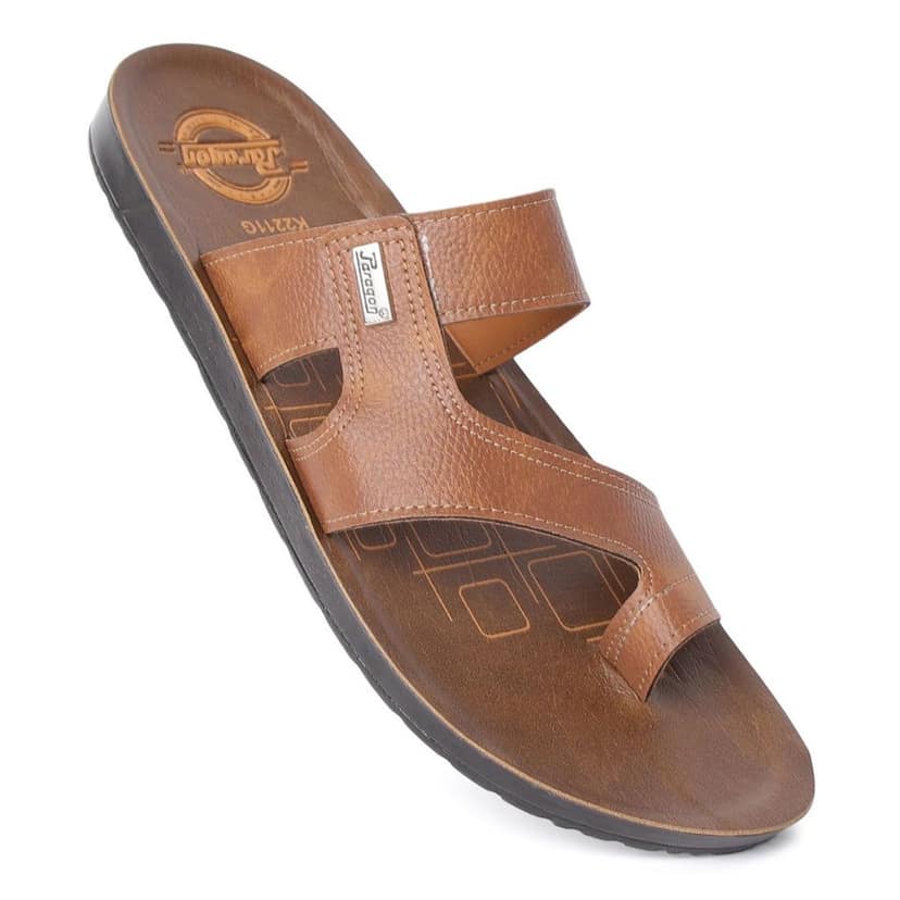 Paragon Vertex Men's Tan Slippers view 5