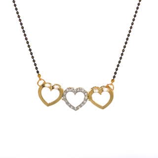 Hetprit Brass Gold Plated Mangal Sutra For Woman