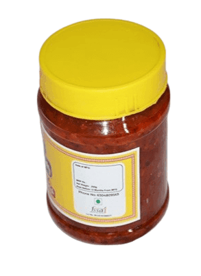 SANA PICKLES Pandu Mirchi Pickle - Authentic Indian Chilli Pickle view 3
