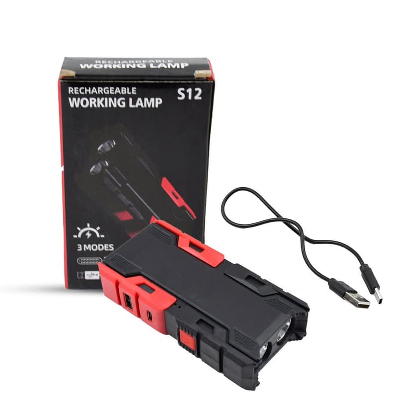 Rechargeable Mini LED Flashlight with Power Bank, 3 Modes (1 Pc) view 5