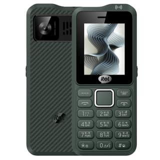 Itel Kingsignal Keypad Mobile Phone | Stronger Signal |1500 mAh 33 Days Standby Super Battery | Type C Charger | KingVoice | Wireless FM with Recording | Auto Call Recording |Kevlar Texture|ArmyGreen Itel Kingsignal Keypad Mobile Phone | Stronger Signal