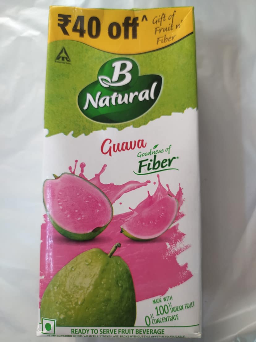 B Natural Guava Goodness of Fiber