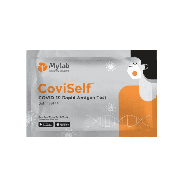 CoviSelf Covid 19 Rapid Antigen Self Test Kit (Pre Filled Extraction Tube, Test Card, Sterile Nasal Swab, Biohazard Bag , Each 1 No)