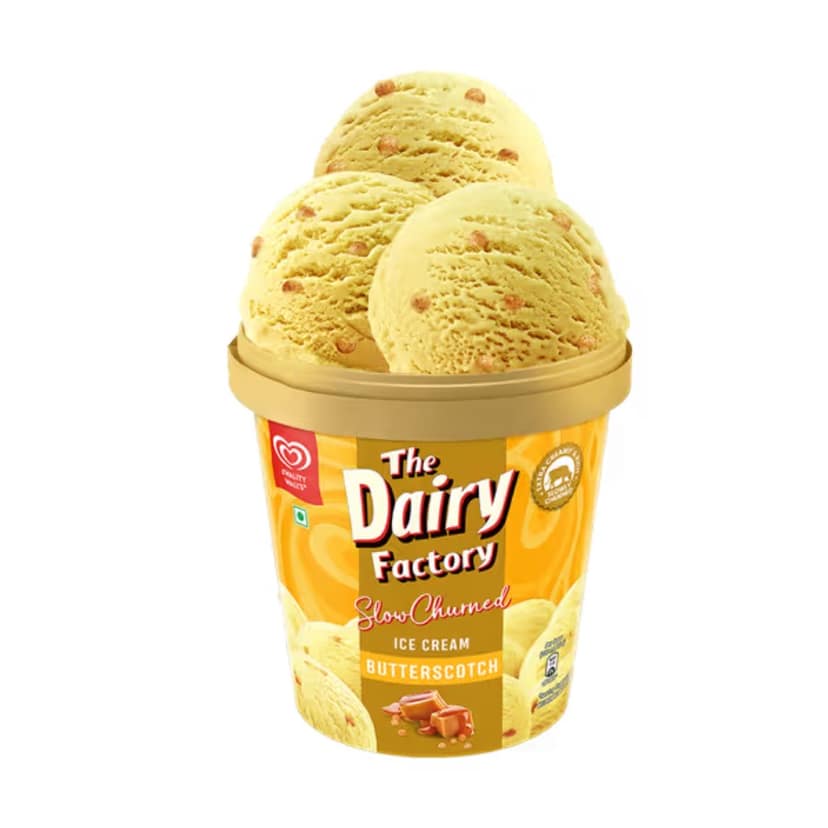 Kwality Walls Butterscotch Family Pack Ice Cream 700 Ml