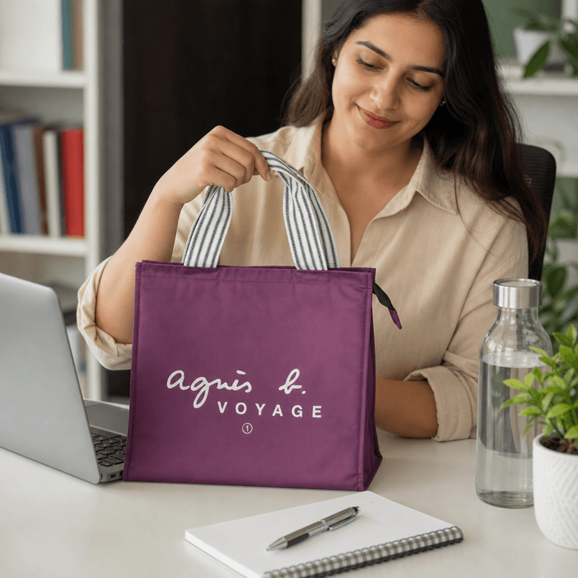Durable Voyage Tiffin Bag with Ambrella Material view 3