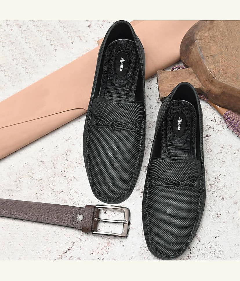 Ajanta Brown Men's Slip on Shoes