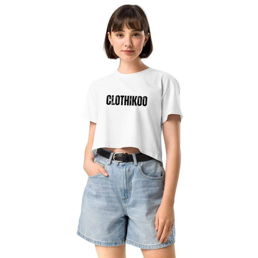 Clothikoo Women's Crop Top view 4