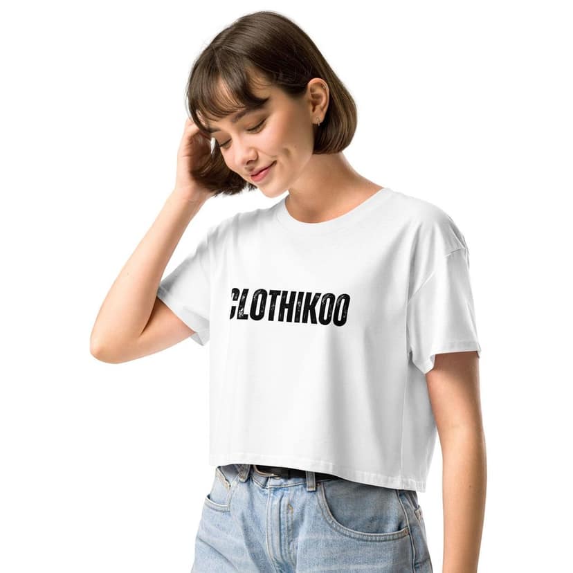 Clothikoo Women's Crop Top view 5