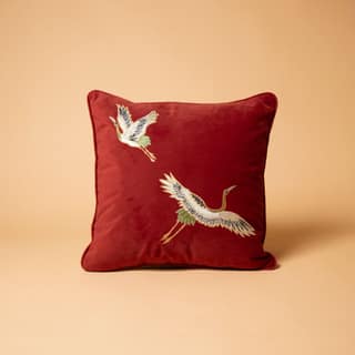 Chann Studio - Grus Teracotta Velvet Cushion Covers