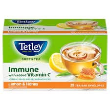 TATA TETLEY LEMON & HONEY 25BAG