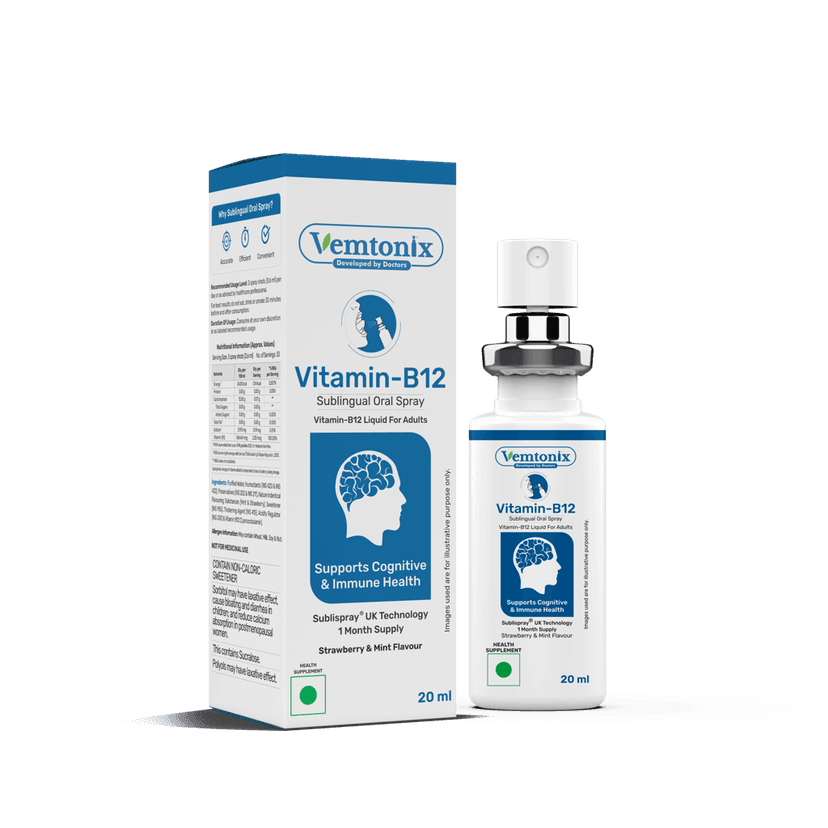 Vemtonix Vitamin B12 Sublingual Oral Spray