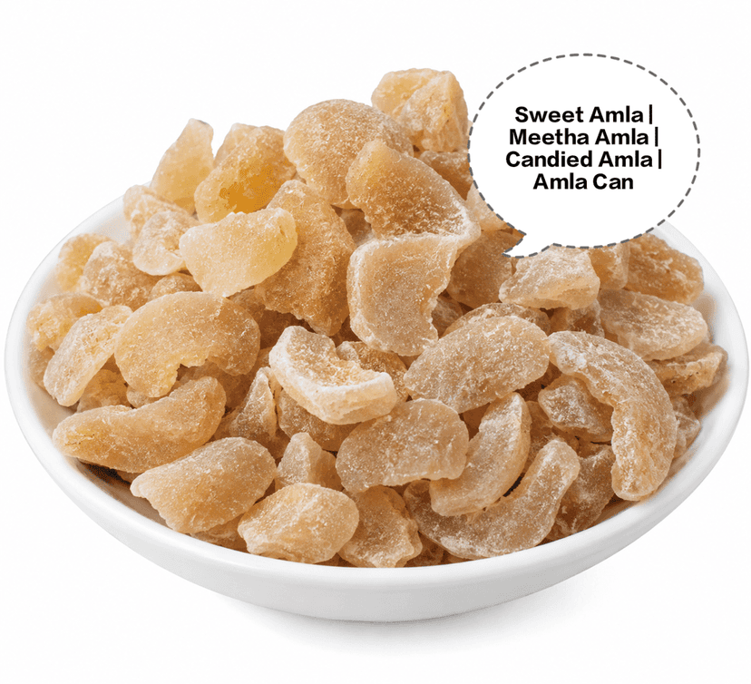 Sweet Amla | Meetha Amla | Candied Amla | Amla Candy | Sweetened Indian Gooseberry view 2
