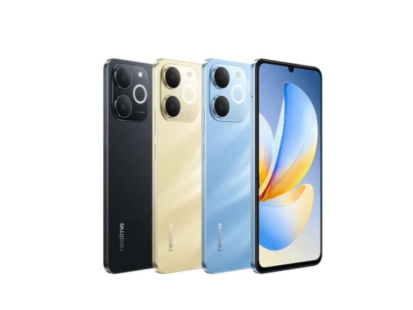 Realme P4 Lite 4G Smartphone, 4GB RAM, 128GB Storage - Sea Blue view 4