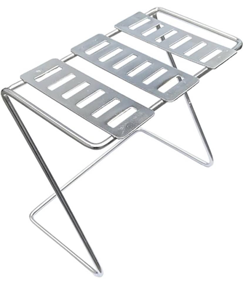 OC9 Silver Stainless Steel Storage Racks ( Pack of 1 ) view 2