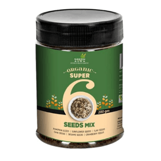 Green Aura® mixture of chia seed, pumpkin, sunflower, flax, cranberry, sesame seed - 200 gm