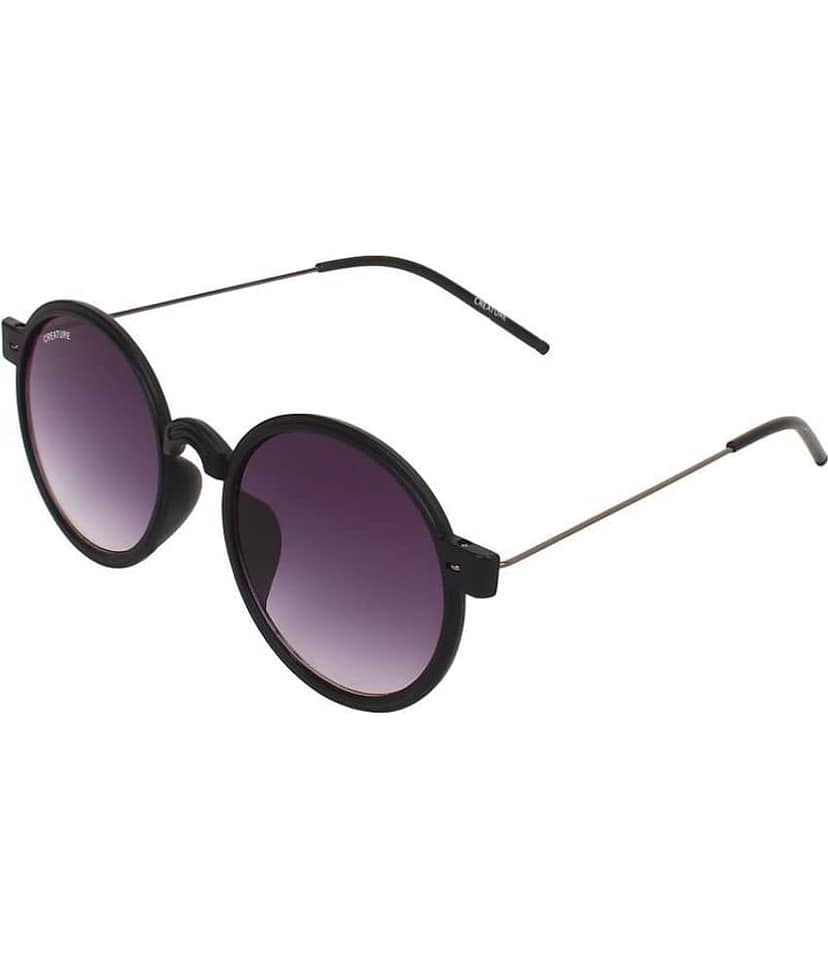 Creature Voilet Round Sunglasses ( MIMT-101 )