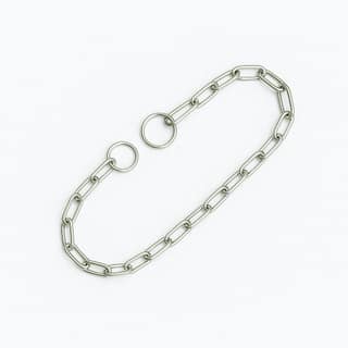 Chain for Locking Gate (3 Feet) � Heavy Duty Stainless Steel Lock Chain � 4 mm Thick x 92 cm Long � Silver Polished Finish � Ideal for Doors, Gates, Bikes and Luggage Security