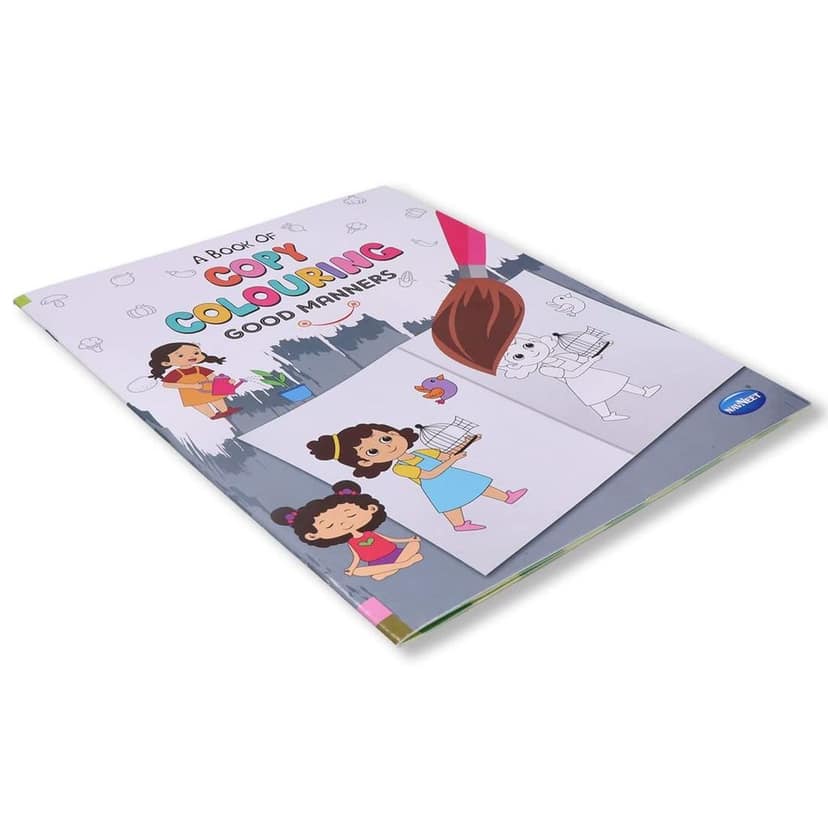 Navneet A Book of copy colour - Themes - Birds, wild Animals, Pet Animals, Good Manners, Holidays [Paperback] Navneet Education Limited view 5