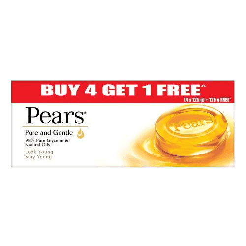 Pears Bathing Soap Pure & Gentle B4G1