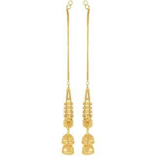 Vivastri Double Drop Jhumka Earring for Women and Girls [VIVA2733ERG]