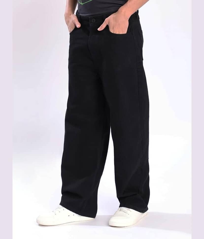 Bene Kleed Solid Men's Jeans - Black ( Pack of 1 ) view 2