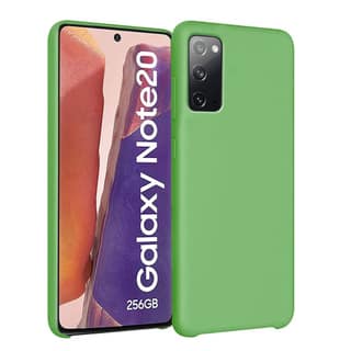 LIRAMARK Liquid Silicone Soft Back Cover Case for Samsung Galaxy Note 20