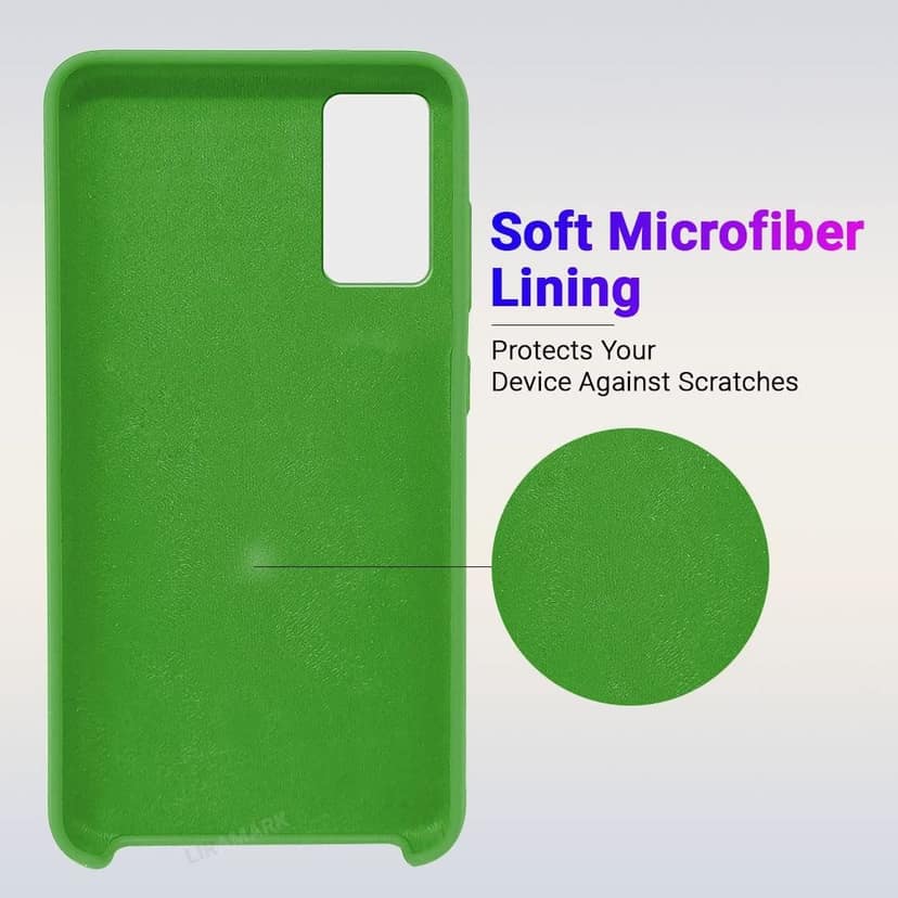 LIRAMARK Liquid Silicone Soft Back Cover Case for Samsung Galaxy Note 20 view 4