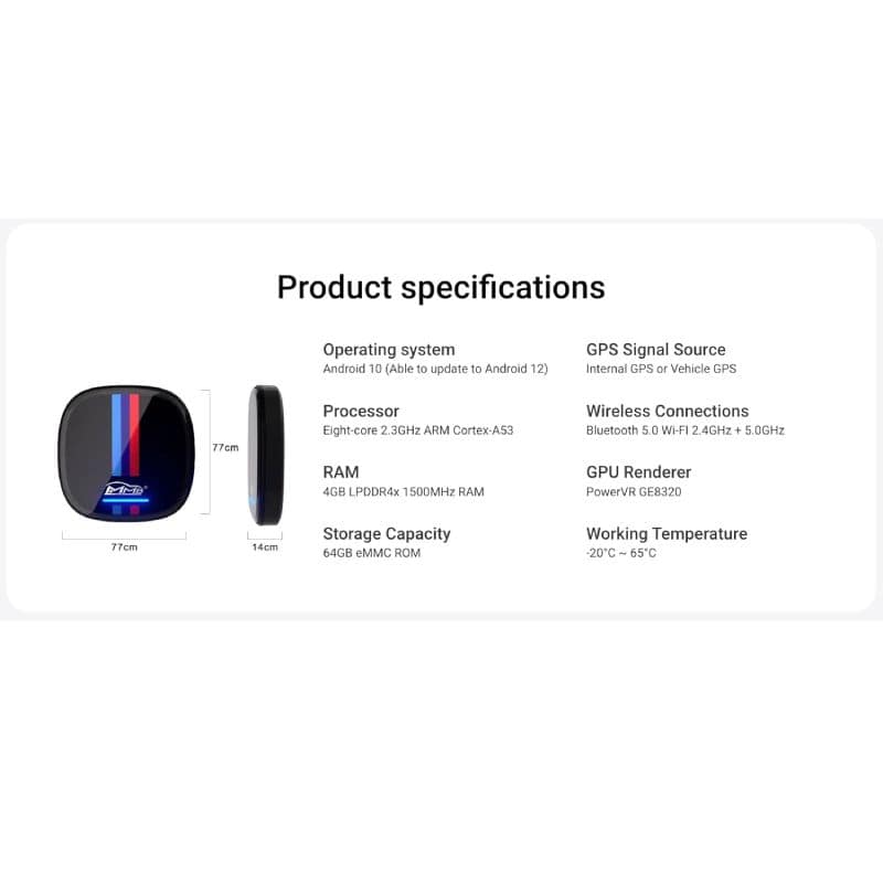 JCBL Accessories MMB BM 4 Plus 64 GB With Android 12 view 2
