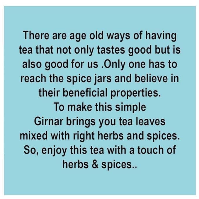 Girnar Detox Green Tea - Desi Kahwa | 36 Tea Bags| 90 Gm view 3