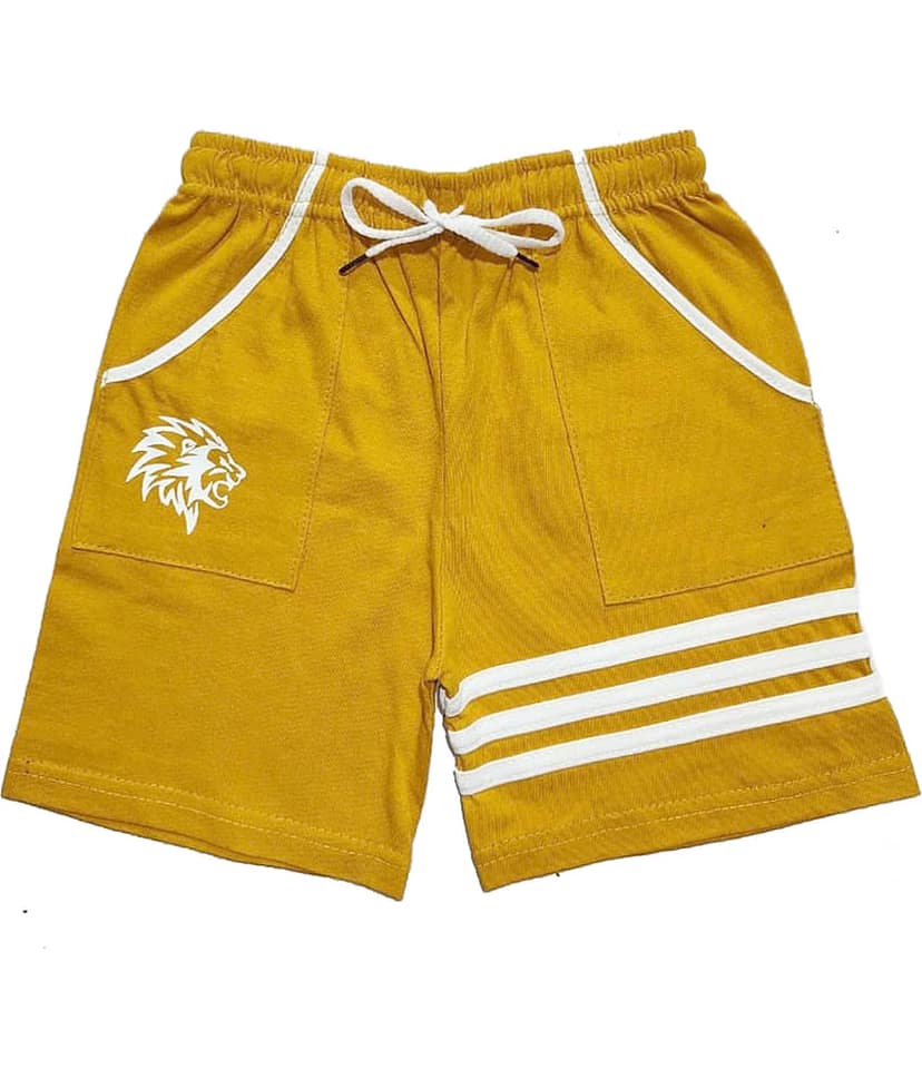 atlans Pack of 2 Cotton Blend Shorts For Boys ( Multi Color ) view 2