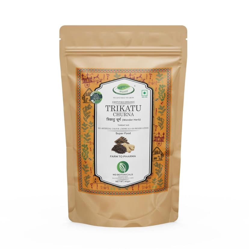 Trikatu Powder (40 gms) MD Organic and Natural Products
