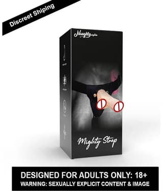 KAMAHOUSE 7 Inch Strap On Artificial Solid Penis Dildo With Belt Sex Toy For Women