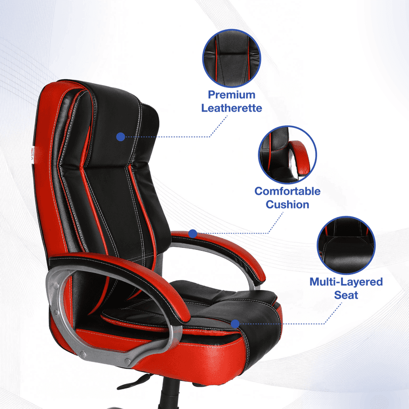 OOLIVE MARS OC89 High Back Office Chair – Elite Comfort for Bosses view 2